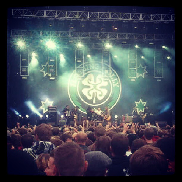 Flogging Molly bei Rock am See 2012