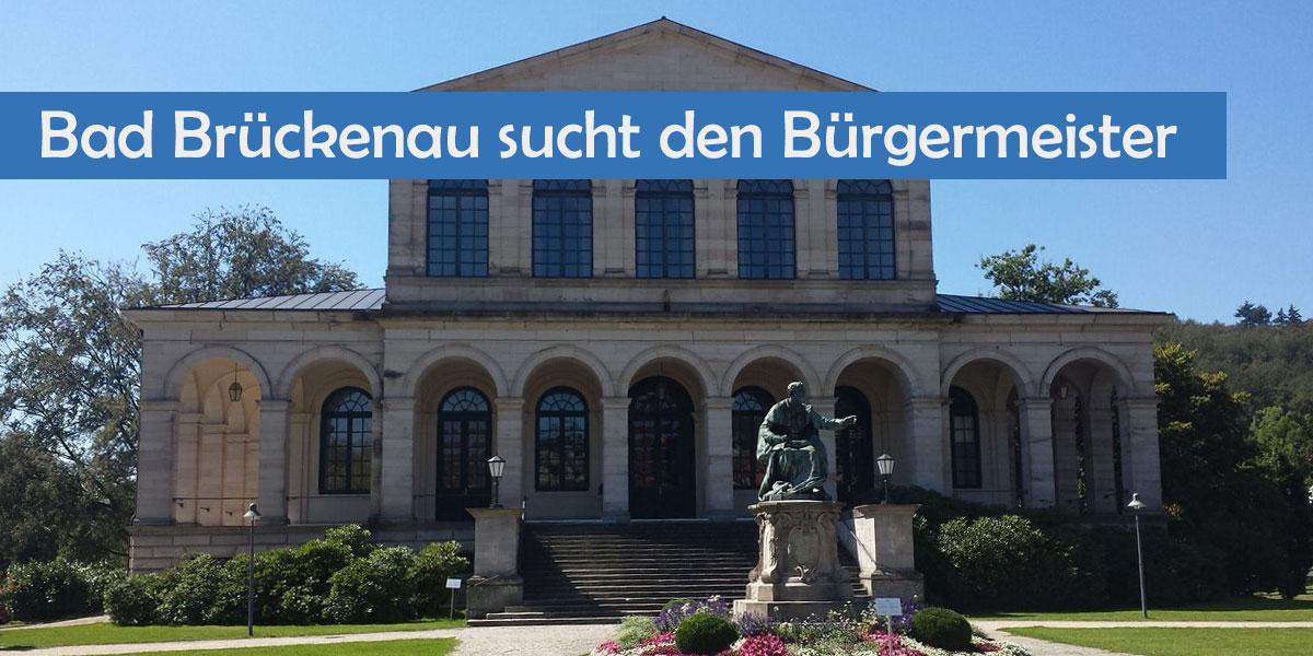 Buergermeisterwahl in Bad Brueckenau